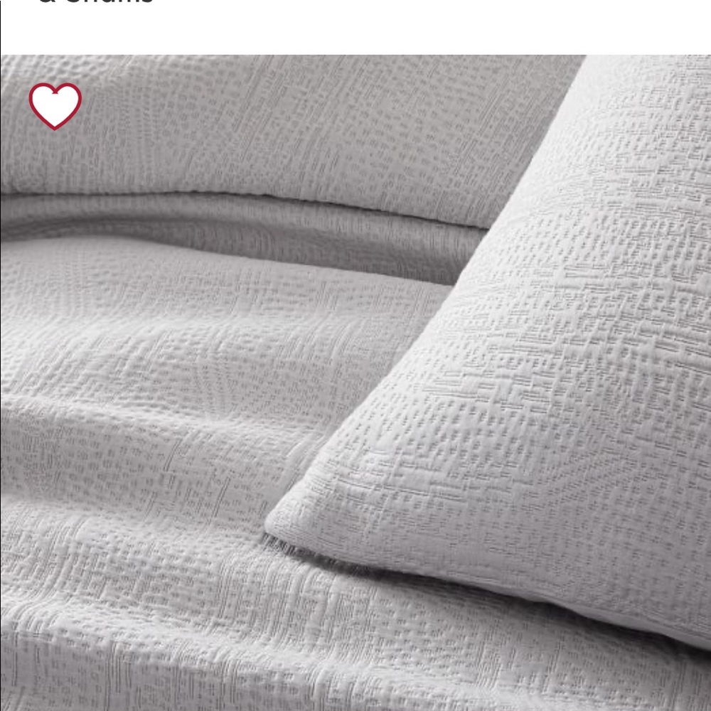 West elm TENCEL & Cotton Matelasse Duvet Cover NWOT - Picture 4 of 7